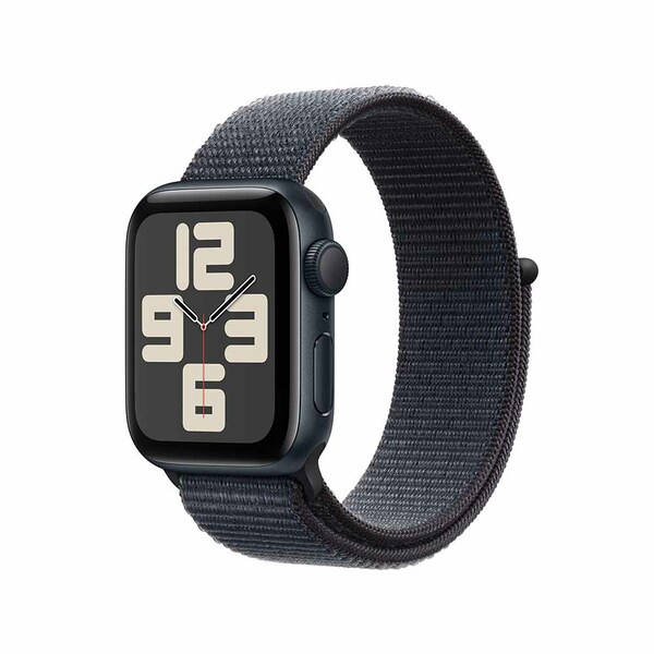 Apple Watch SE GPS 44mm / Aluminio Medianoche / Banda Ink Sport Loop