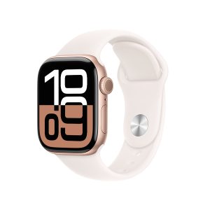 Apple Watch S10 GPS + Cellular 42mm / Aluminio Rose Gold / Banda Light Blush Sport