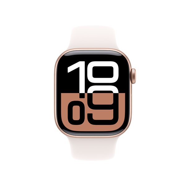 Apple Watch S10 GPS + Cellular 42mm / Aluminio Rose Gold / Banda Light Blush Sport - Imagen 2