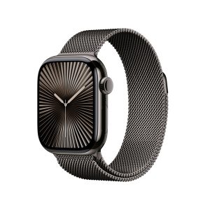 Apple Watch S10 GPS + Cellular 42mm / Titanio Slate / Banda Slate Milanese Loop