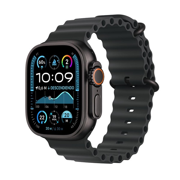 Apple Watch Ultra 2 GPS + Cellular 49mm / Titanio Black / Banda Black Ocean