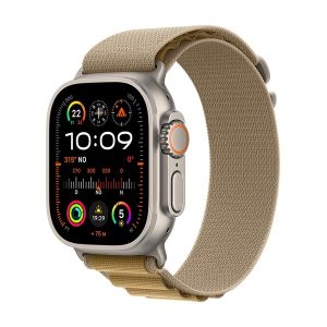 Apple Watch Ultra 2 GPS + Cellular 49mm / Titanio Natural / Banda Tan Alpine Loop