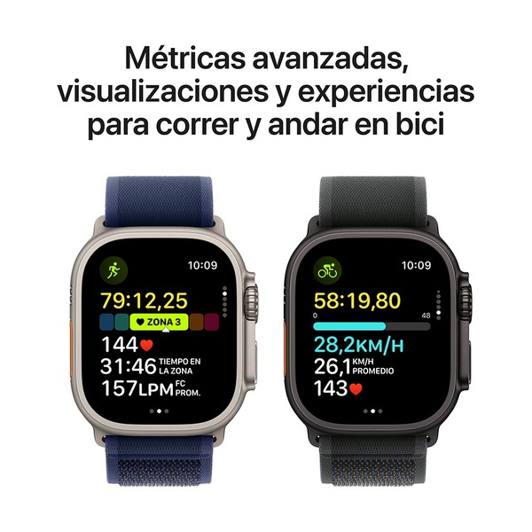 Apple Watch Ultra 2 GPS + Cellular 49mm / Titanio Natural / Banda Tan Alpine Loop - Imagen 4