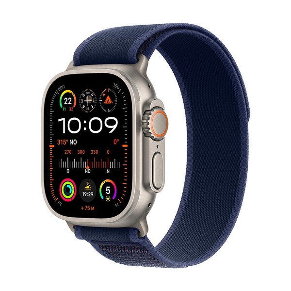 Apple Watch Ultra 2 GPS + Cellular 49mm / Titanio Natural / Banda Blue Trail Loop